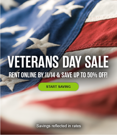 Veterans Day Sale. Rent a Storage Unit Online at Extra Space Storage and Save up to 50% off