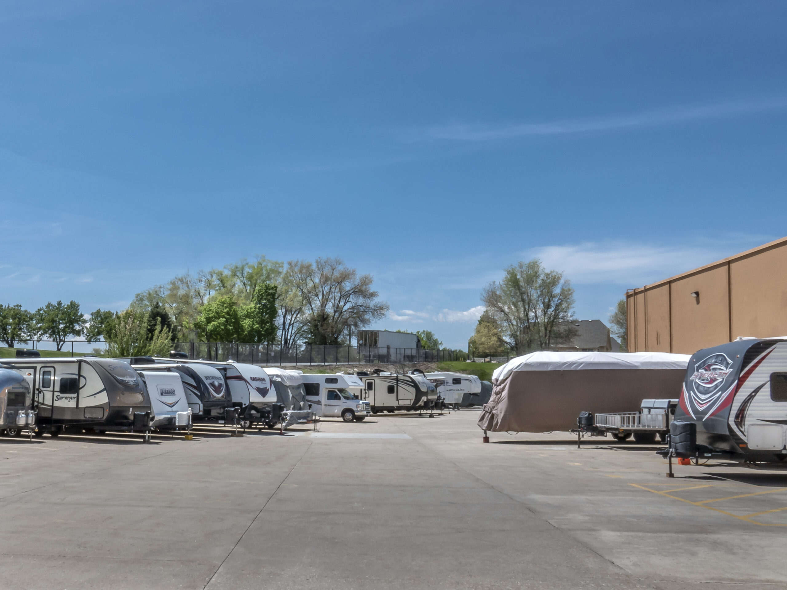 boat and RV storage in SLC