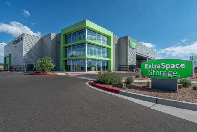 An Extra Space Storage facility in Albuquerque.