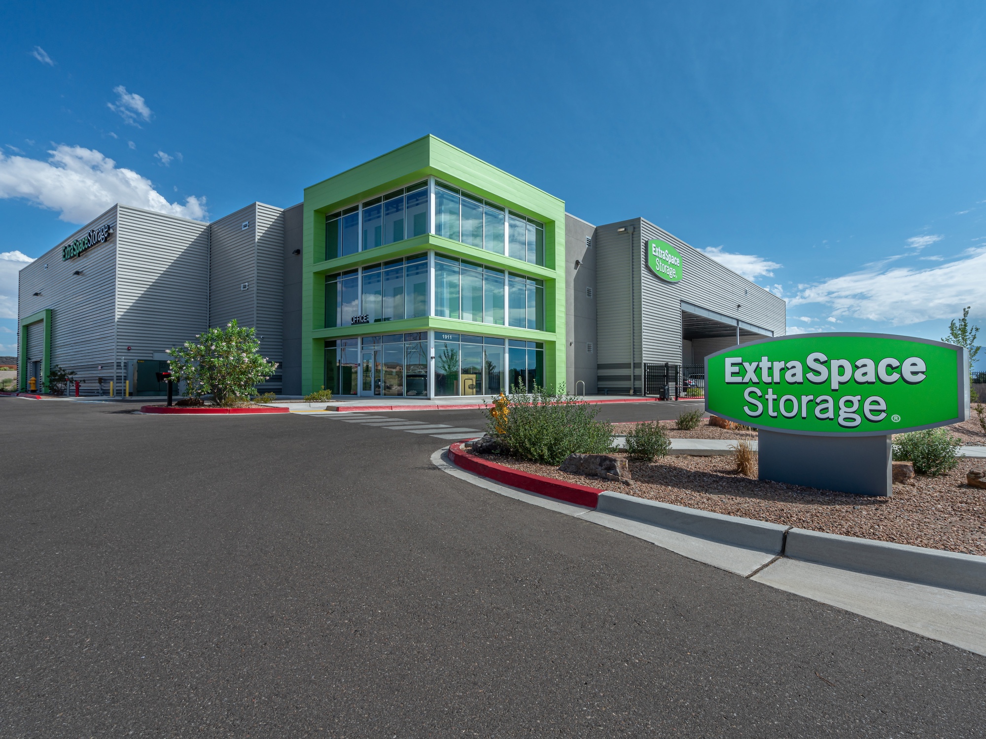 An Extra Space Storage facility in Albuquerque.