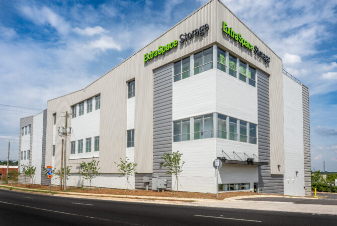 Extra Space Storage facility located in Charlotte, NC.