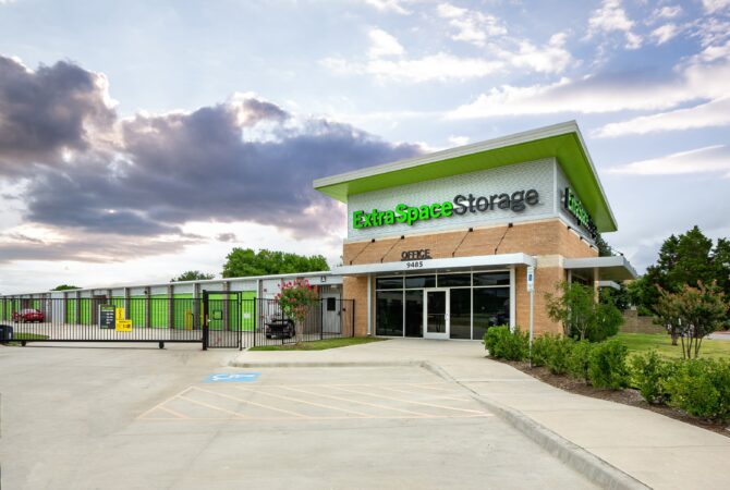 A storage facility in Dallas, TX.