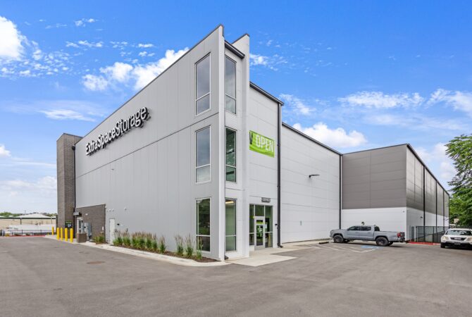 An Extra Space Storage facility in Kansas City, MO.