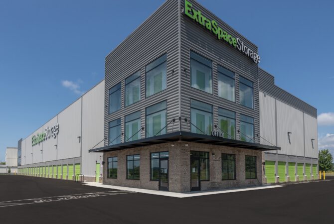 An Extra Space Storage facility in Knoxville, TN.