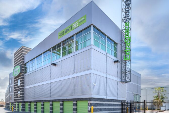 Extra Space Storage facility in Long Beach, CA