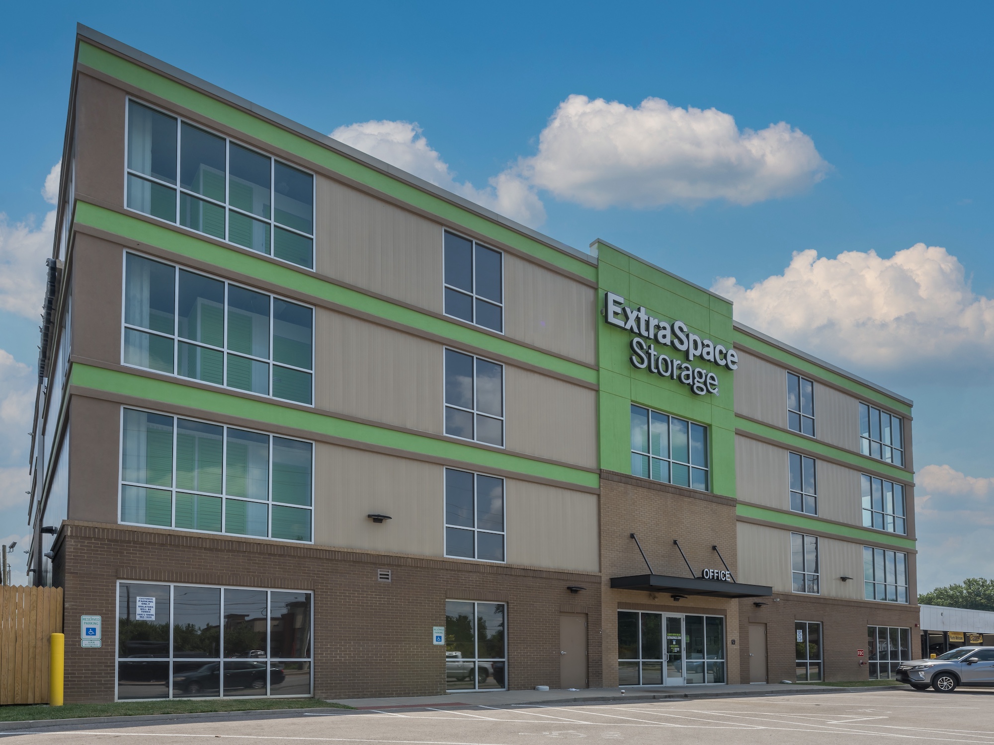 Extra Space Storage facility in Louisville, Kentucky