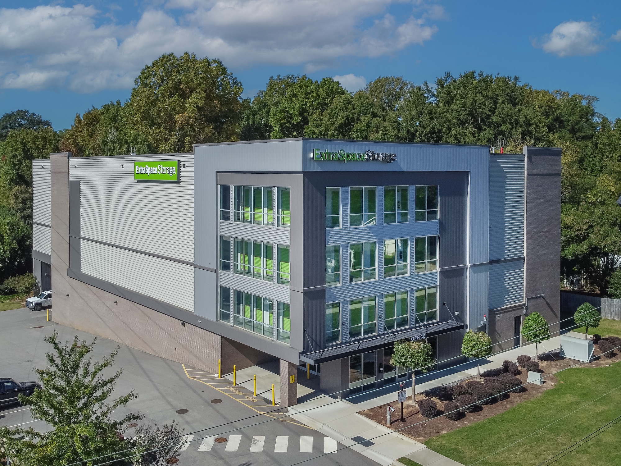 The exterior of a facility in Raleigh, NC.