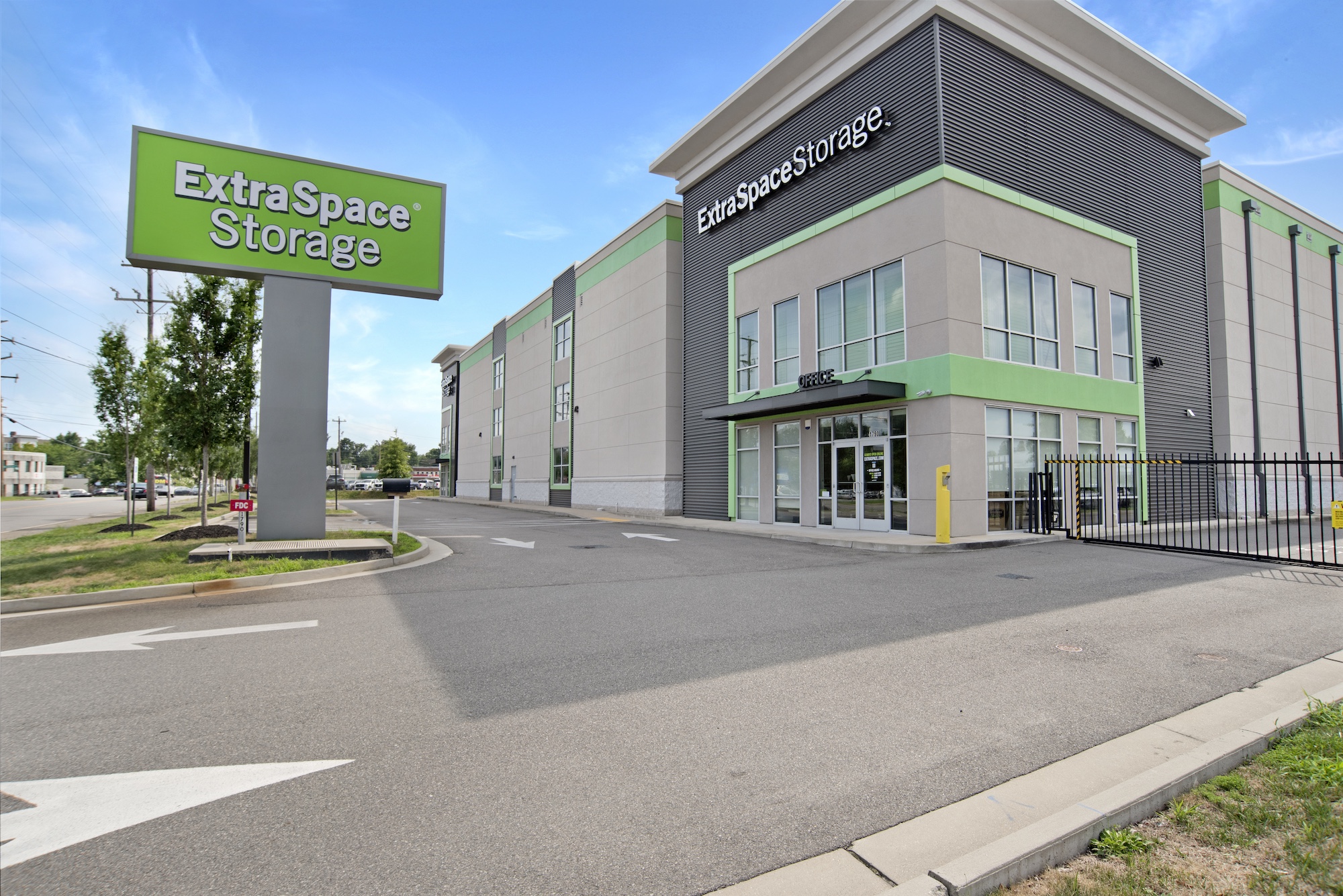 An Extra Space Storage facility in Richmond, VA