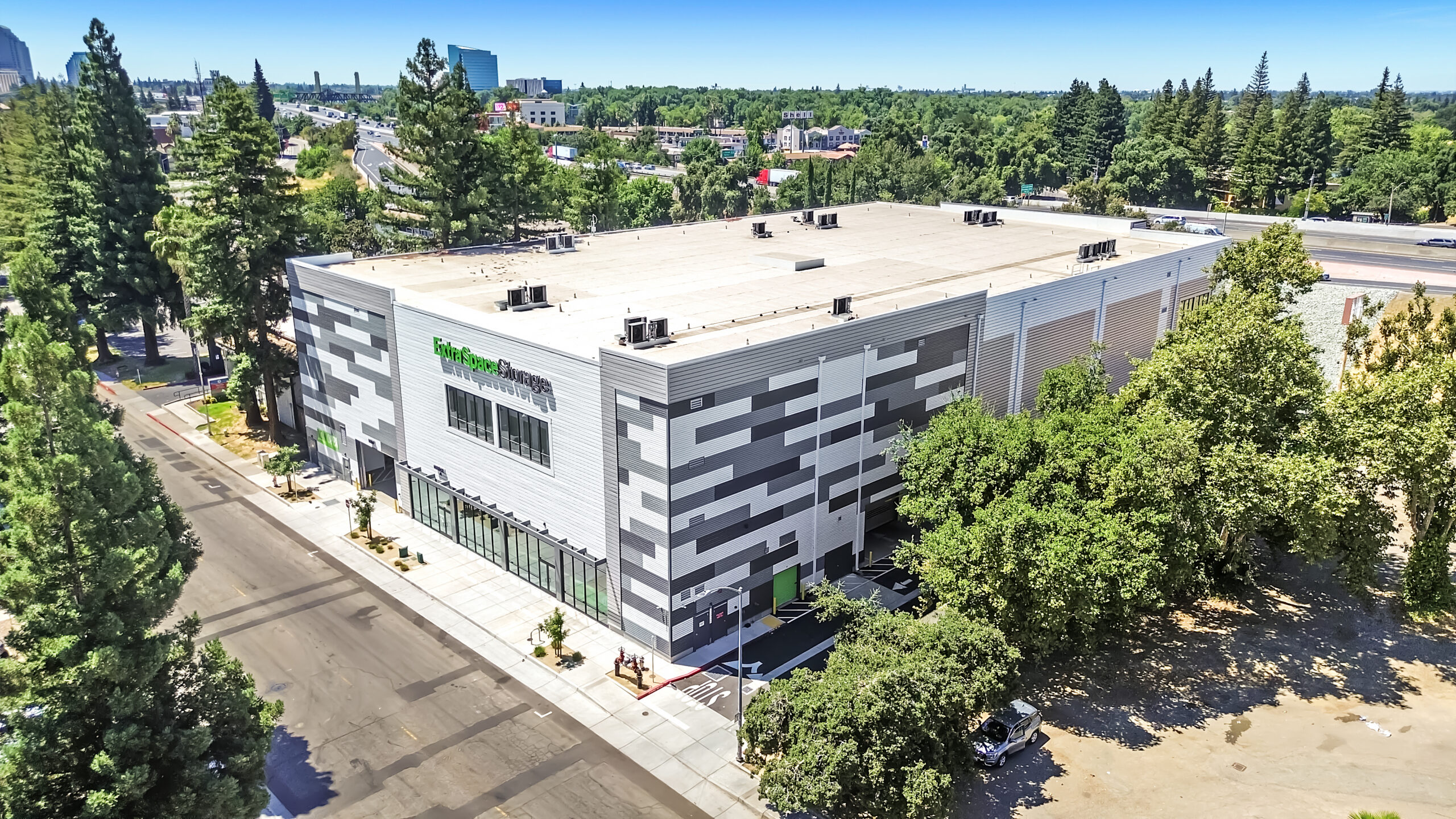 An Extra Space Storage facility in Sacramento