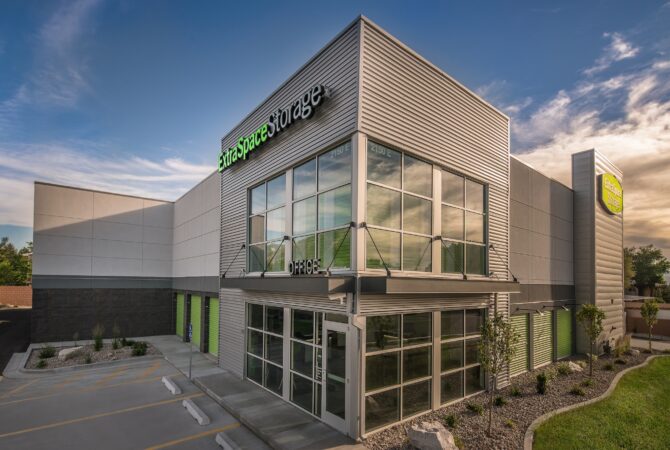 An Extra Space Storage facility in Salt Lake City, UT.