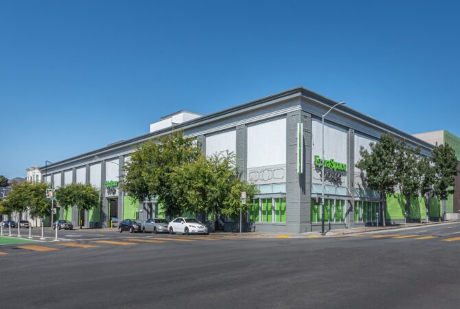 An Extra Space Storage facility in San Francisco