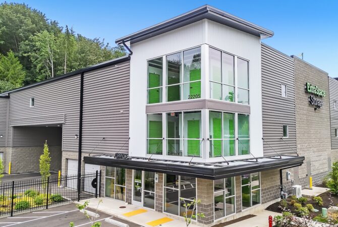 An Extra Space Storage facility in Seattle, WA.