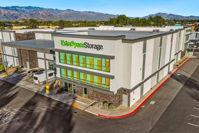 An Extra Space Storage facility in Tucson, AZ