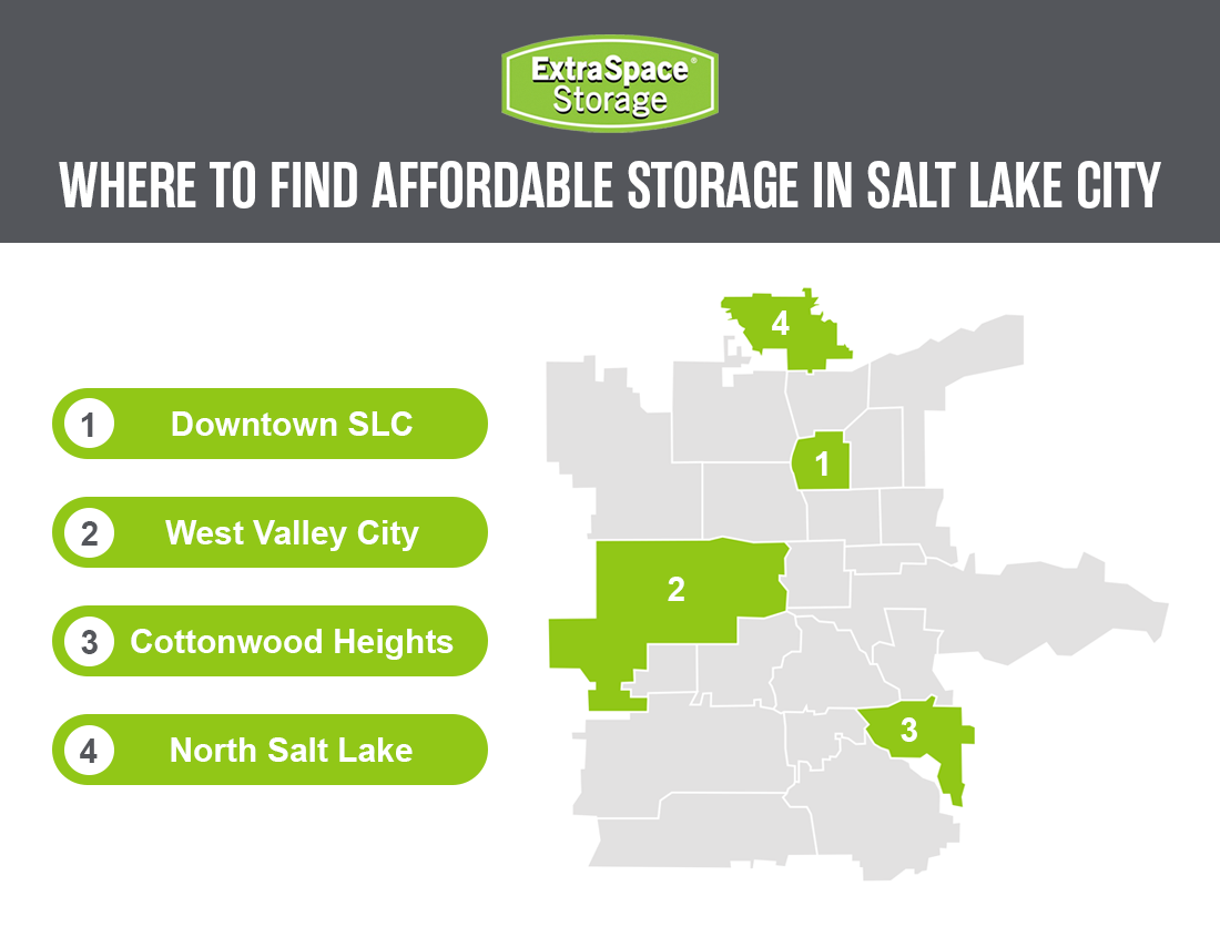 Where to Find Affordable Storage in Salt Lake City, Utah