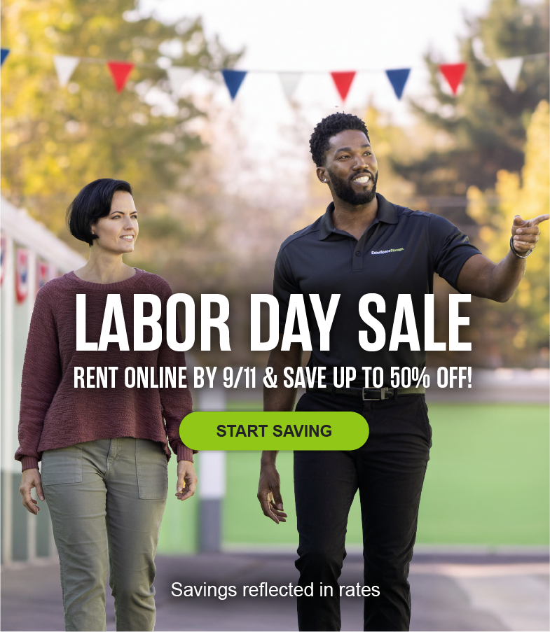 Extra Space Storage: Rent online by 9/11/2026 & save up to 50% on a storage unit