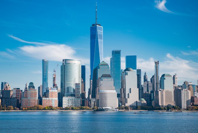 Manhattan skyline during the day